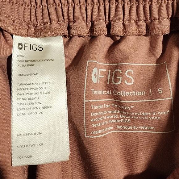 FIGS Scrubs M TOP/Sm Reg BOTTOM - Picture 4 of 6